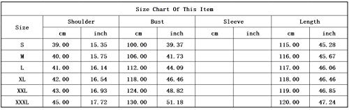 ebossy Women's Elegant Lapel Collar 2 Button Fit-Flare Pu Leather Long Trench Coat (Medium, Black)