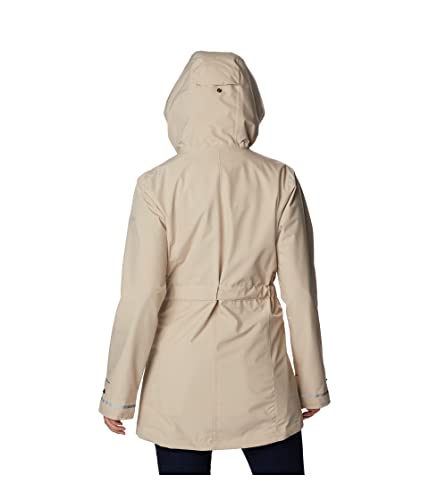 Columbia Women's Here And There Trench II Jacket, Ancient Fossil, Small