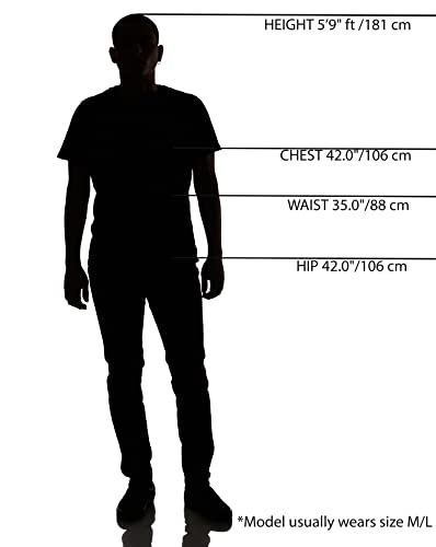 Carhartt Men's Loose Fit Midweight Rain Jacket, Black, Large