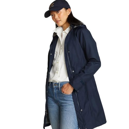 Eddie Bauer Women's Girl on the Go Trench Coat, Twilight, XX-Large