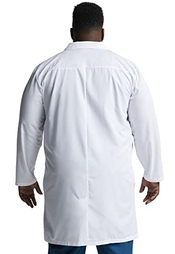 Dickies unisex adult Everyday 40 Inch medical lab coats, White, X-Large US