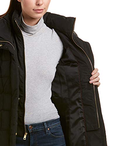 Cole Haan womens Down Alternative Outerwear Coat, Deep Black, Large US