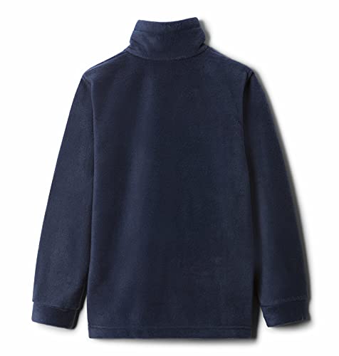 Columbia Youth Boys Steens Mt II Fleece, Bright Indigo/Collegiate Navy, Medium