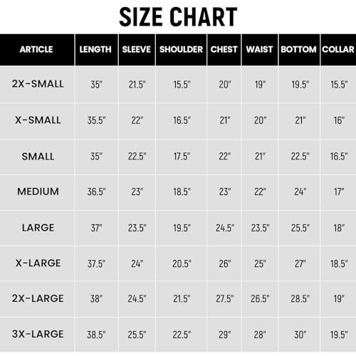 VOGRYE Professional Lab Coat for Women Men Long Sleeve, White, Unisex (Small, White)