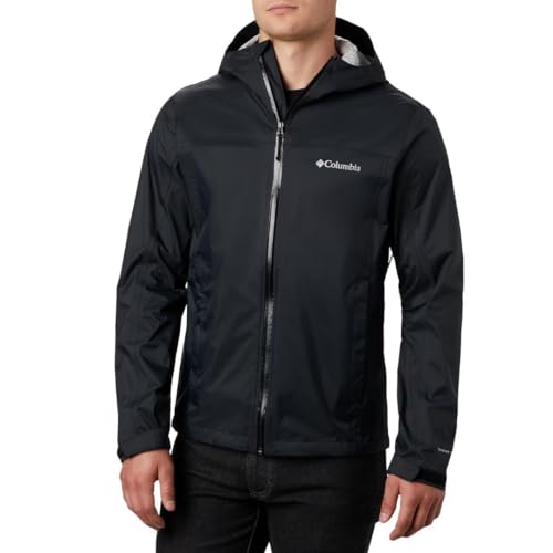 Columbia Men's EvaPOURation Rain Jacket, Waterproof and Breathable-