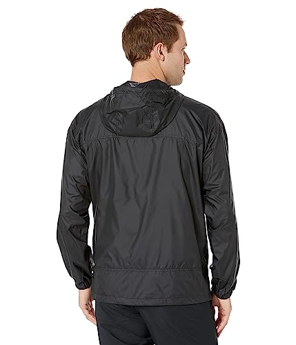 Columbia Men's Flash Challenger Windbreaker, Black, Large