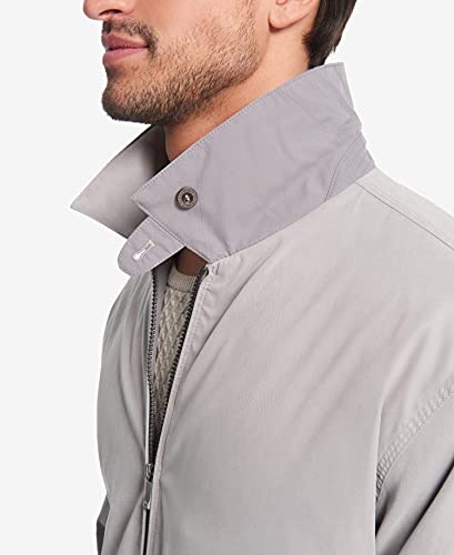 Weatherproof Original Mens Golf Jacket (Mens Windbreaker) Classic Mens Light Jacket (X-Large, Fog)