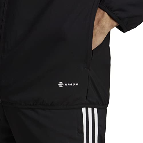 adidas Men's Tiro23 League Windbreaker, Black, Medium