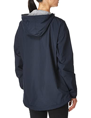 Charles River Apparel womens Chatham Anorak Windbreaker Jacket, Navy, Medium US