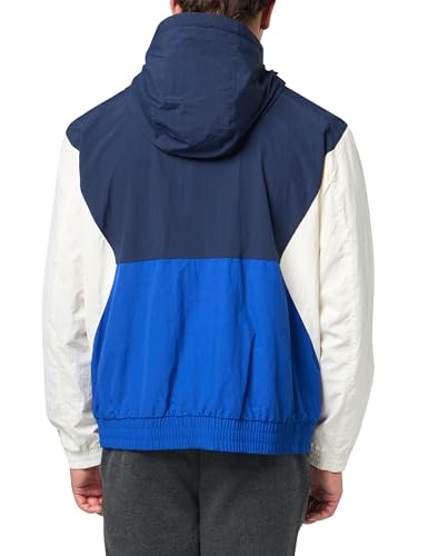 Levi's Men's Retro Windbreaker, New Royal Blue Color Block