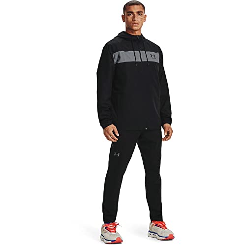 Under Armour Men's Sportstyle Windbreaker , Black (001)/Black , Large