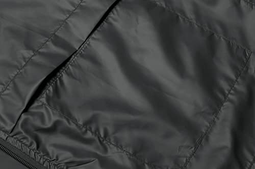 COOFANDY Mens Foldable Raincoat Waterproof Breathable Golf Rain Jackets for Men