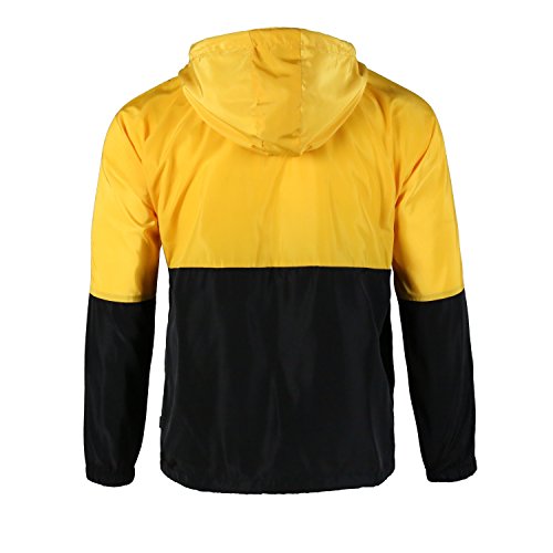 YUBIKWETE Superlight Breathable Windbreaker Jacket - Ideal for Outdoor Activities and Daily Commutes - Men's Lightweight Hooded Jacket