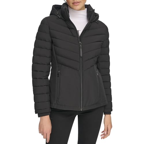 Calvin Klein Women's Outerwear Jacket,Black,M