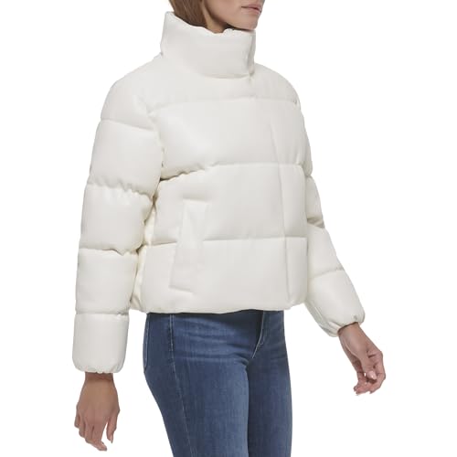 Calvin Klein Women's Outerwear Jacket,Tofu,XL