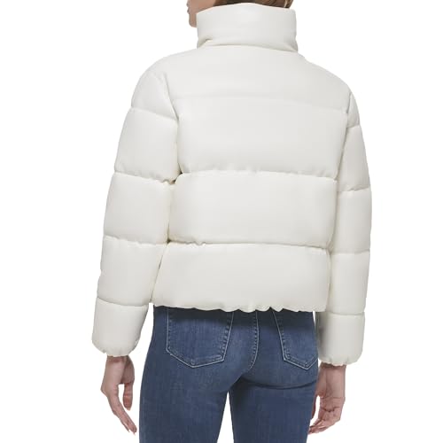 Calvin Klein Women's Outerwear Jacket,Tofu,XL