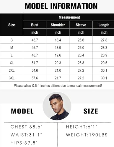 COOFANDY Mens Lightweight Puffer Jackets Packable Down Jacket Christmas Jacket Warm Jackets Bubble Jacket for Winter