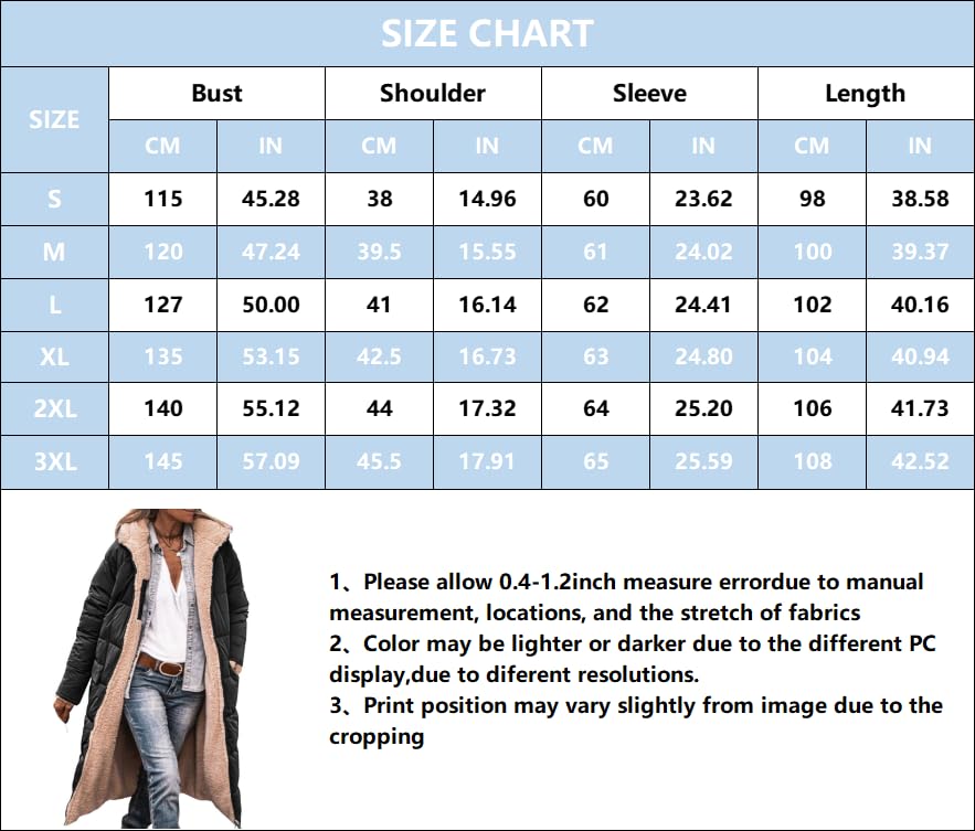 Thatrich Long Puffer Coat Women Casual Reversible Fleece Jacket Coats Loose Fit Windbreaked Winter Oversized Outfits Hooded Green