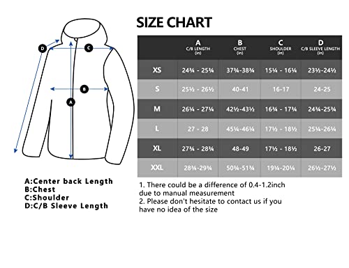 Little Donkey Andy Women's Warm Waterproof Puffer Jacket Hooded Windproof Winter Coat with Recycled Insulation Upgraded Grey M