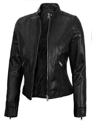 Blingsoul Womens Leather Jacket| [1309742] Carrie Black, S