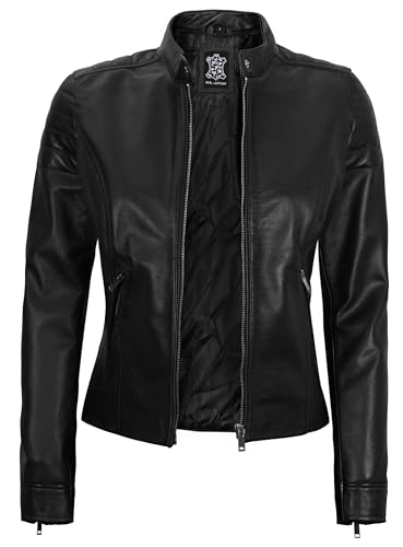 Blingsoul Womens Leather Jacket| [1309742] Carrie Black, S