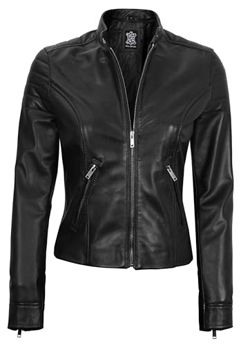 Blingsoul Womens Leather Jacket| [1309742] Carrie Black, S