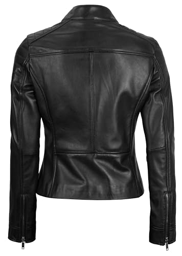 Blingsoul Womens Leather Jacket| [1309742] Carrie Black, S