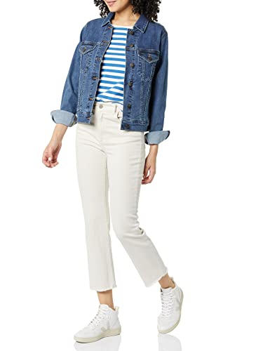 Women's Plus Size Medium Wash Jean Jacket