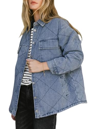 Stylish Oversized Denim Jacket for Women