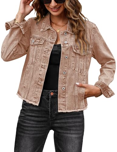 Women’s Light Stone Wash Denim Jacket