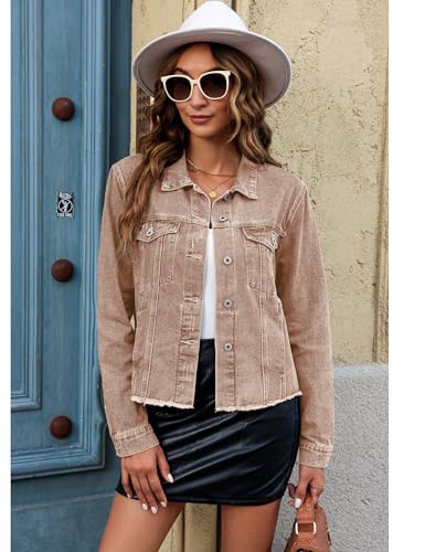 Women’s Light Stone Wash Denim Jacket