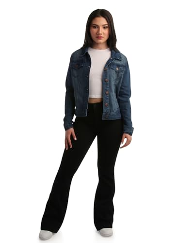 Basic Denim Classic Crop Jacket for Women