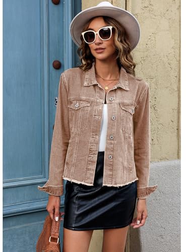 Women’s Light Stone Wash Denim Jacket