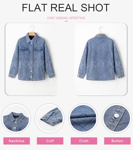 Stylish Oversized Denim Jacket for Women