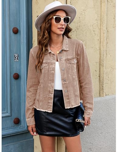 Women’s Light Stone Wash Denim Jacket