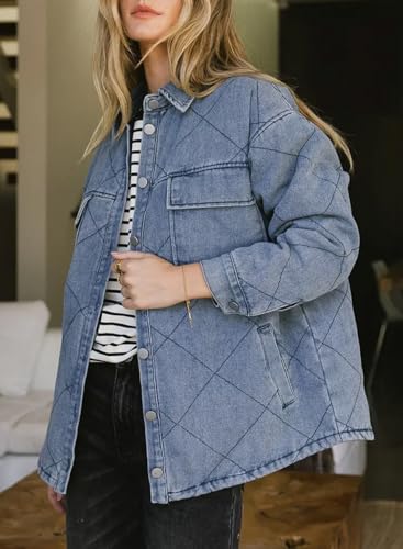 Stylish Oversized Denim Jacket for Women