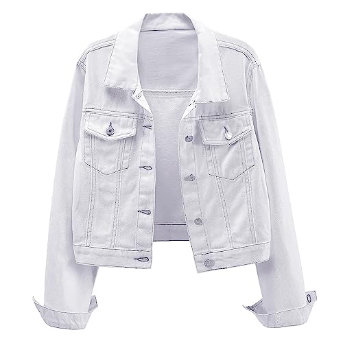 Classic Women’s Denim Jean Jacket Outerwear
