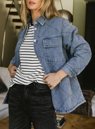 Stylish Oversized Denim Jacket for Women