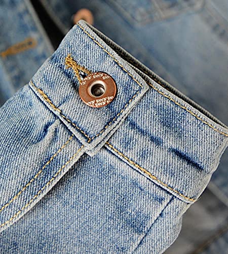 Kedera Women's Distressed Denim Jacket Coats