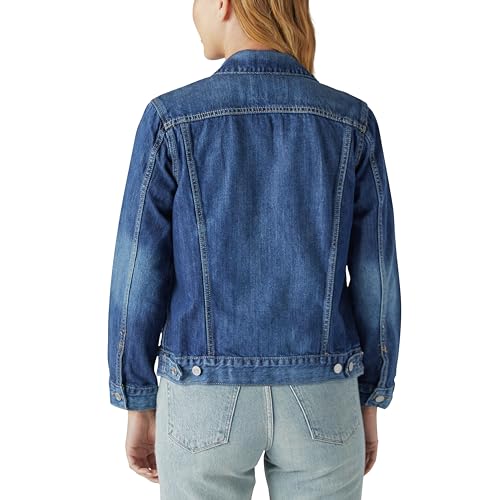 Lucky Brand Women's Tomboy Trucker Jacket, Large