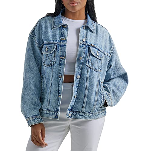 Wrangler Women's Moonchild Girlfriend Denim Jacket, XS