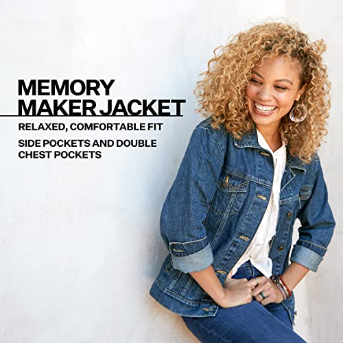 Wrangler Women's Large Relaxed Fit Jean Jacket