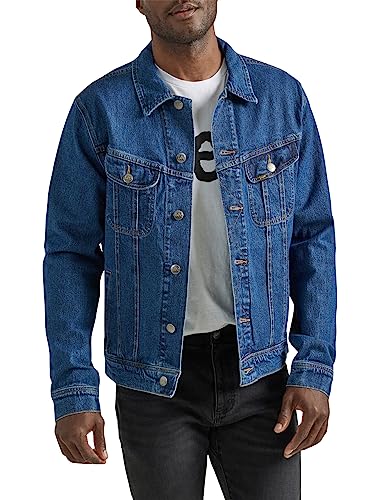 Lee Men's Classic Mid Dark Rider Jacket