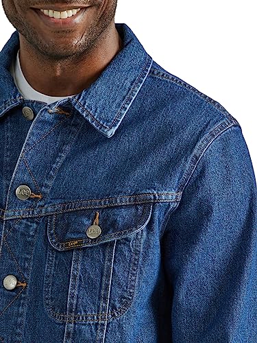 Lee Men's Classic Mid Dark Rider Jacket