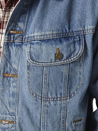 Wrangler Men's Vintage Indigo Denim Jacket - Large