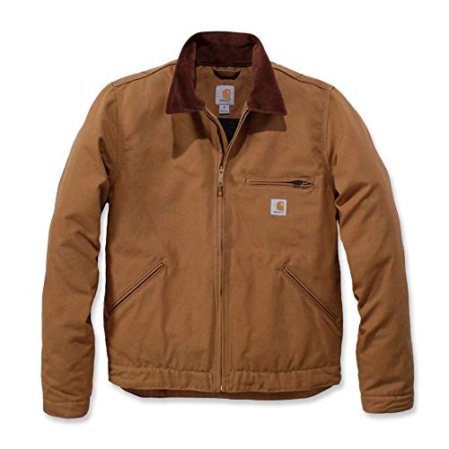 Carhartt Men's Duck Blanket-Lined Detroit Jacket