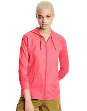 Hanes Women's Black Textured Full-Zip Hoodie