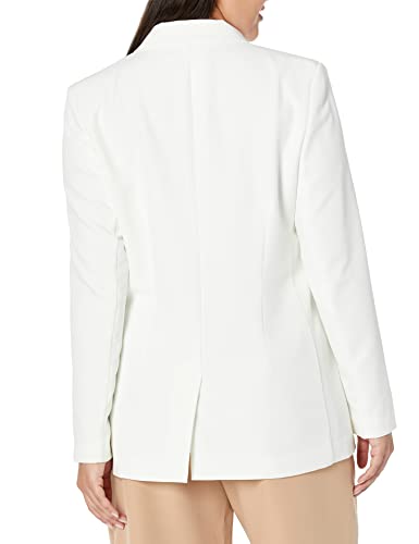 Ivory Double Breasted Blazer for Women