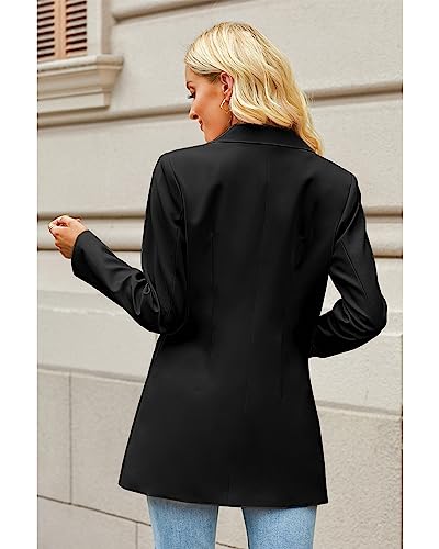 Luvamia Women's Professional Long Blazer Jacket