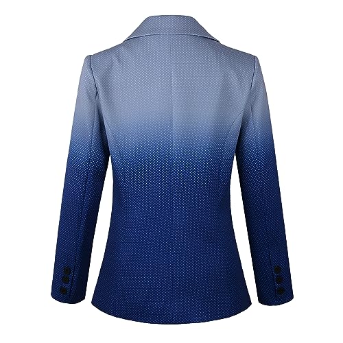 Beninos Women’s Casual Blazer Jacket - Blue